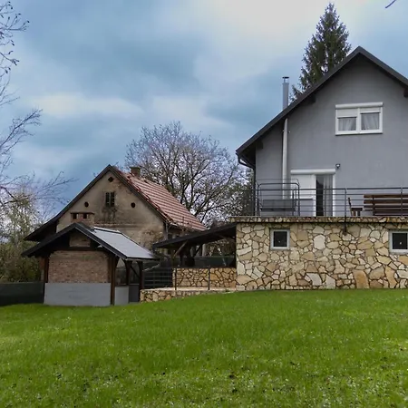 Nyaraló Monte Fabula With Jacuzzi, Sauna And Backyard Vucinic Selo